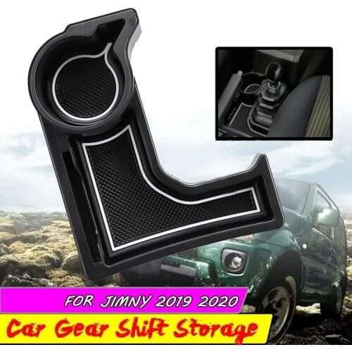 Car AT Center Console Cup Holder Storage Box for Suzuki Jimny 2019-2020