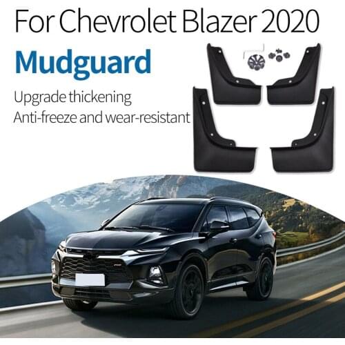 Mudflap Car Fender Mud Guard Splash Flaps Mudguards Wapi Mud skin anti-sand baffle For Chevrolet Blazer 2020