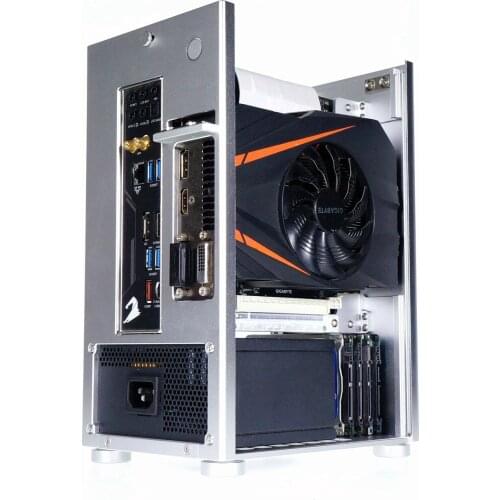 [quick delivery from stock] ZS A4L V2 "6.7L magnetic absorption screw less A4 chassis itx all aluminum SFX