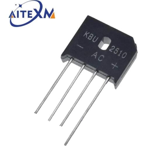 5PCS 25A 1000V Diode Bridge Rectifier KBU2510 KBU808 KBU1010 KBU1510