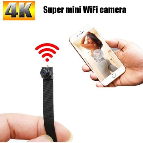 HD 4K DIY Portable WiFi IP Mini Camera Night vision Remote View P2P Wireless Micro webcam Camcorder Video Recorder LookCam