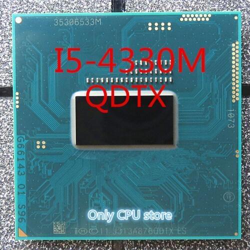 Intel I5 4330M QDTX 2.8G QS Haswell test version of the positive notebook HM87 CPU platform Free shipping