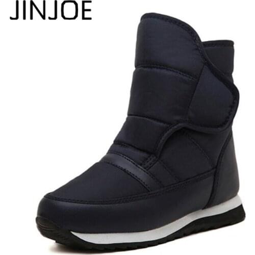 Женские зимние сапоги JINJOE China At AliExpress