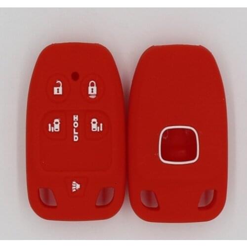 KAPU silicone rubber key fob cover case cap shell motor for honda lead MOTOR motobike remote hood