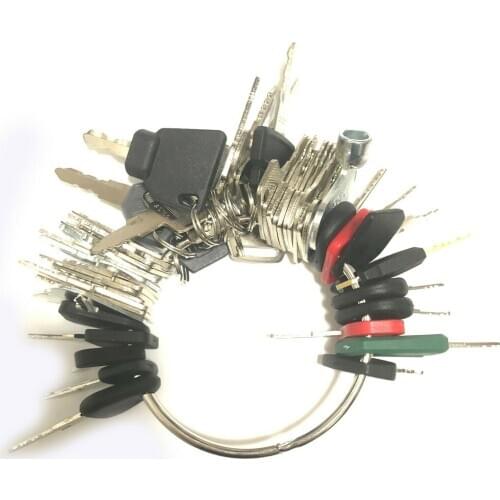 Lot of 50 Heavy Equipment Key Construction Key Ignition Key Fit For Caterpillar JCB