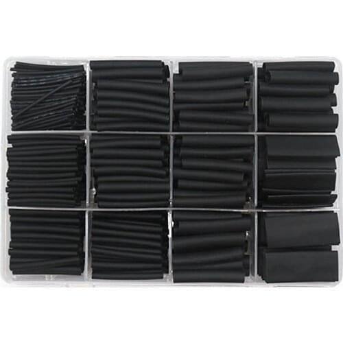 625pcs/lot Heat Shrink Tube Assortment Kit Insulation Waterproof Shrink wrapping Electrical Wire Wrap Cable termoretractil 2:1