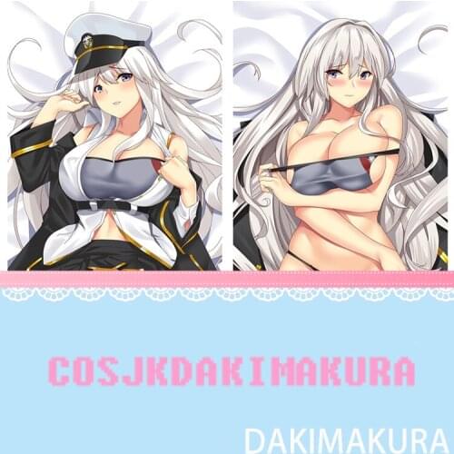 Anime Dakimakura Azur Lane Enterprise HD Print Pillowcase Body Hugging Pillow Cover Case Room Cartoon Collection Holiday Gifts