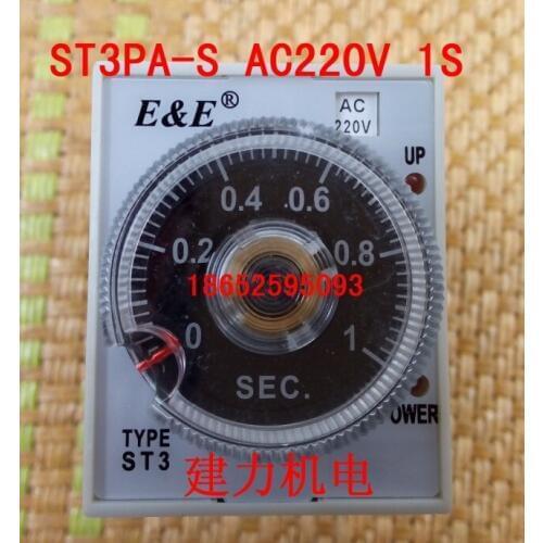 New authentic Wuxi radio factory time relay ST3PA-S AC220V 1S