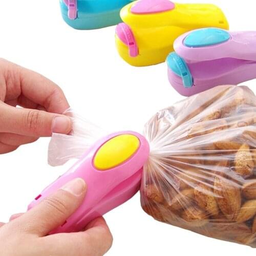 Portable Mini Handheld Holder Electric Heating Snack Sealing Machine Sealed Packaging Plastic Bag Sealed Food Bag kitchen gadget