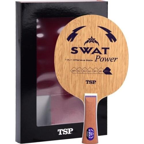 Genuine Tsp Swat Power Table Tennis Blade Racquet Sports Table Tennis Racket Indoor Sports Carbon Blade