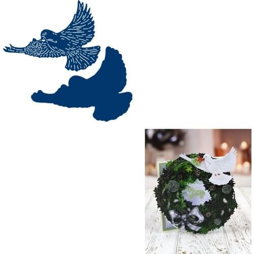 Christmas theme grid Metal Cutting Dies Scrapbook Dariy Decoration Stencil Embossing Template DIY Greeting Card Handmade 2021