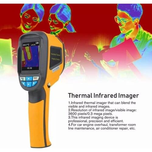 HT-02 Handheld IR Thermal Camera Digital Display 1024P Infrared Image Resolution Thermal Imager