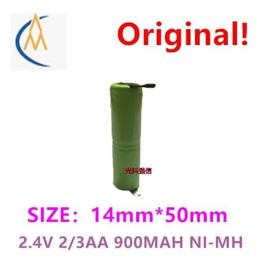 Brand new authentic two-thirds of aa 2.4 V 800 mah ni-mh battery NI - MH PCB medical equipment toys razor toothbrush