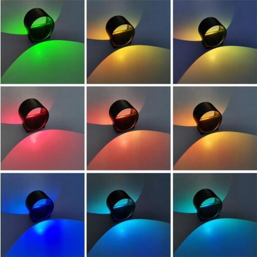 RGB LED wall light 5W Indoor led up and down wall lamp AC85-265V internal wall sconce wandlamp garden porch art fixtures