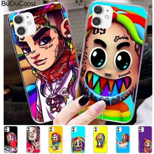 Tekashi 6ix9ine SixNine 69 Phone Case For IPhone 11 12 Pro XS MAX 8 7 6 6S Plus X 5S SE 2020 XR Cover