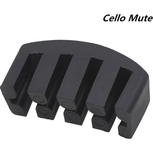 Cello five-claw mute muffler muffler black musical instrument accessories easy to carry cello accessories
