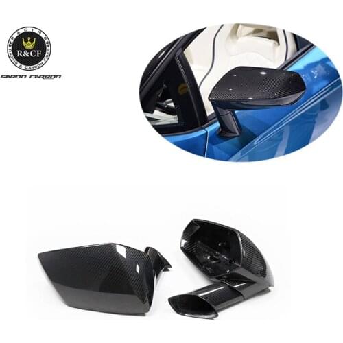 Aventador DRY Carbon Fiber Mirror Cover Shell Housing For Lamborghini Aventador LP700 LP720
