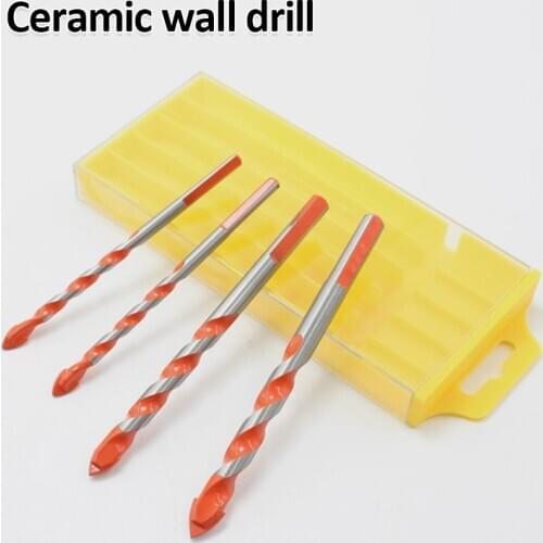 1/5/7 Pcs Drill Bits Triangular-overlord Handle Multifunctional Quality Drill Bits Perforator Ceramic Marble Tile Drill Handle