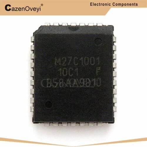 1pcs/lot M27C1001-10C1 M27C1001 10C1 PLCC-32 In Stock