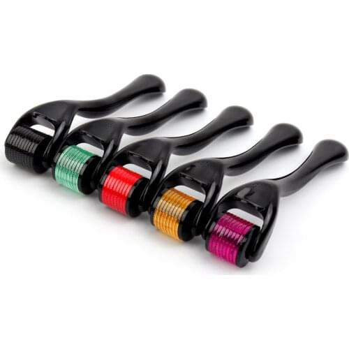 10pcs Derma Roller MTS Micro Needle Face Massage Skin Care Hair Regrowth Beard Growth Anti Hair Loss Treatment Thinning Receding