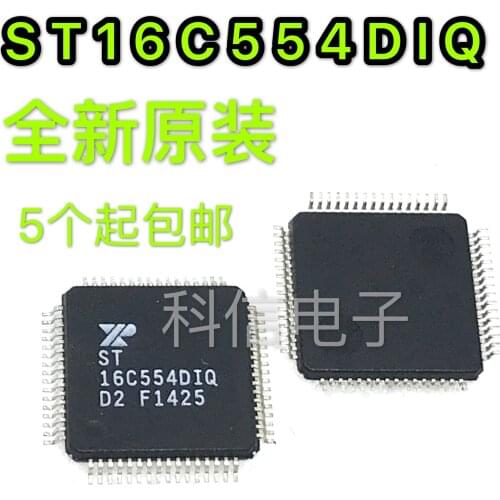 100% Original New In Stock ST16C554DIQ64-F ST16C554DCQ64 QFP64