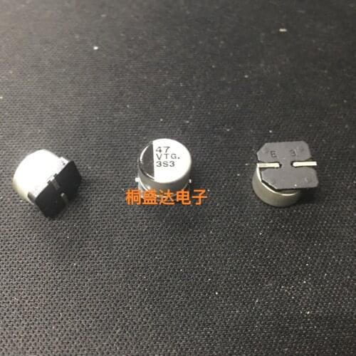 20pcs EEETG1V470P panasonic SMT 125 degrees 35v 47uf aluminum electrolytic capacitor and heat-resistant volume 8x6.2