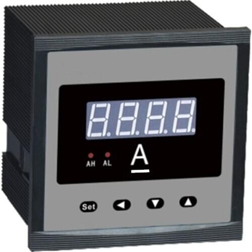 Digital Display Single-phase DC Smart Ammeter RS485 Digital Ammeter Head Upper and Lower Limit Alarm Relay Output