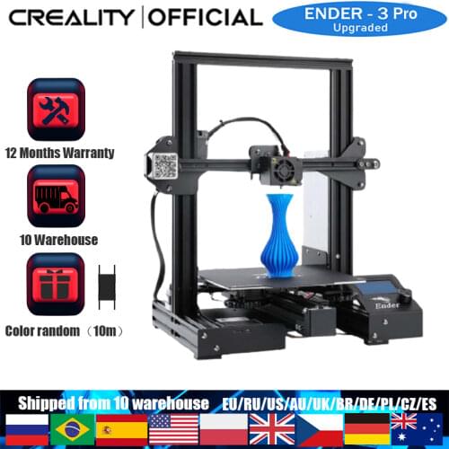 CREALITY 3D Ender-3 Pro Printer Printing Masks Magnetic Build Plate Resume Power Failure Printing KIT Mean Well Power Supply