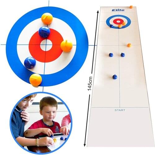 Table Bowling Ball Board Game Toys Indoor Mini Desktop Curling Bowling Games Family Puzzle Children' Sports Game Toys for Home