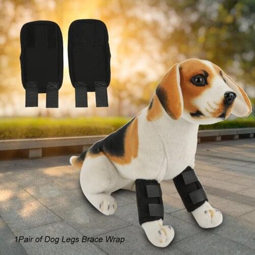 Dog Canine Front Leg Brace Paw Compression Wraps With Protect Wounds Brace