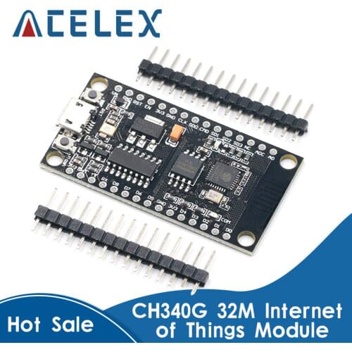 For WeMos D1 USB NodeMcu V3 CH340G CH340 ESP8266 32MB Module Wireless Internet Development Board For Arduino IDE IIC I2C SPI