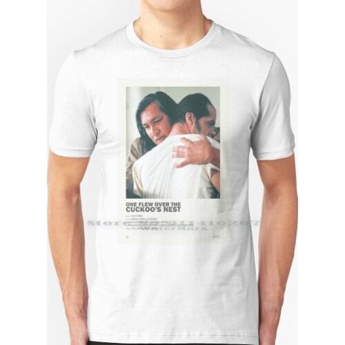 One Flew Over The Cuckoos Nest T Shirt 100% Pure Cotton One Flew Over The Cuckoos Nest One Flew Over The Cuckoos Nest Movie