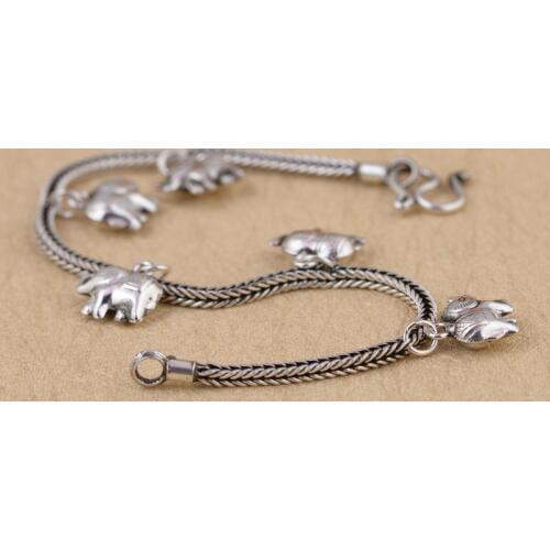 Women Bracelet Armbanden Voor Vrouwen Thai Wholesale S925 Pure Bracelet Personality Exquisite Small Beads Like Female Model