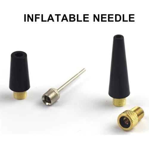 4PCS Sport Ball Needle Nozzle Adapter Inflatable Air Valve Ball Pump Needle For Football Basketball Soccer Bike Tire