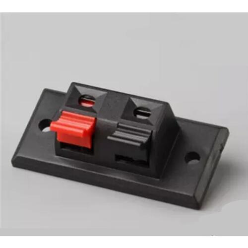 5pcs Connection clip 2pins high quality audio clip quick clip aging test clip WP2-2 square external wiring clamp