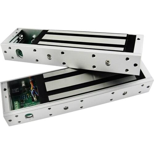 500KG (1000lbs) Access Control Electric Magnetic Door Lock 12V Electric Lock Holding Force High Quality