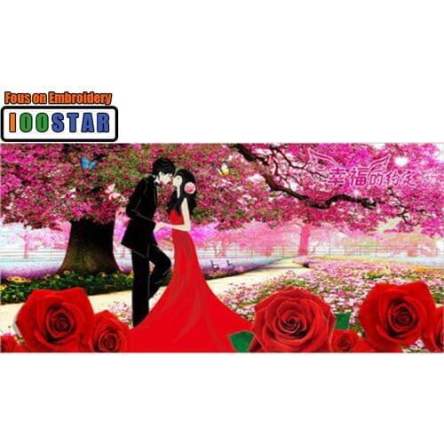 Happiness Promise Wedding Diamonds Painting cross stitch Romanticism Crafts 5d Diamond Embroidered Diamonds rhinestone art decor