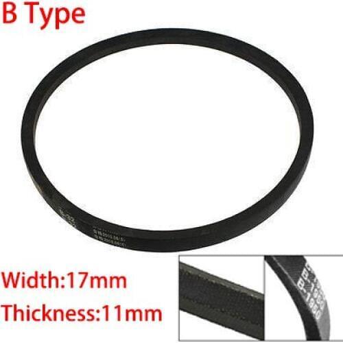 B 3531 3556 3581 3607 17mm Width 11mm Thickness Rubber Groove Cogged Machinery Drive Transmission Band Wedge Vee V Timing Belt