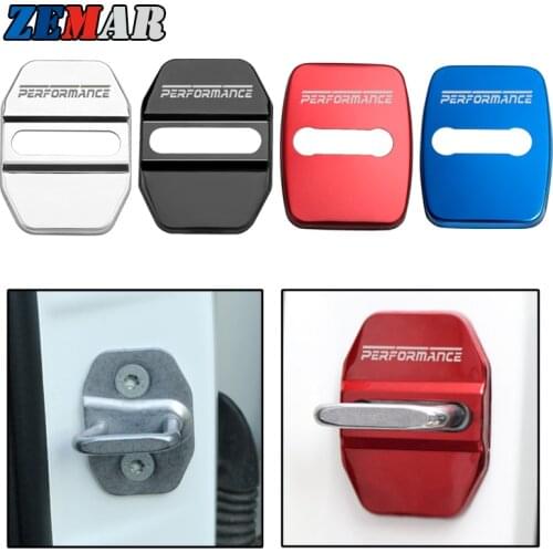 4pcs Car Door Lock Cover Case Protection For BMW E46 E90 E60 E39 E36 F30 F10 F20 X5 E70 E53 M G30 E91 E34 F31 E30 E92 G20 F40 M2