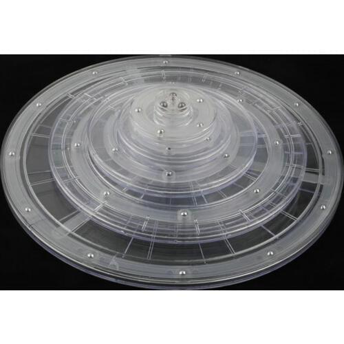 HQ 3-30CM Smooth Quite Durable 360 Degree Manual Acrylic Display Stand Rack Swivel Plate Lazy Susan Turntable Transparent Base