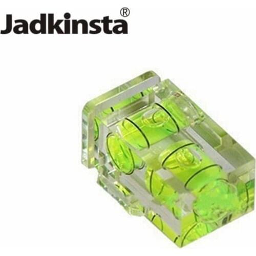Jadkinsta Two Axis Double Bubble Spirit Level Hot Shoe Cover for Digital and Film Cameras Dslr Slr Photography Accessories