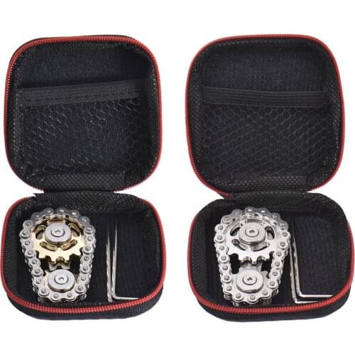 Finger Wheel Sprocket Durable Portable Spinner Gyroscope Toy Ananxiety Ti-Pressure Relieve Classic Toys For Adults Childrens