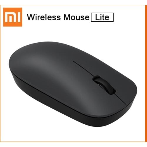 Xiaomi Wireless Mouse Lite 1000DPI 2.4GHz Ergonomic Optical Portable Mouse USB Receiver Office Game Mice For PC Lap