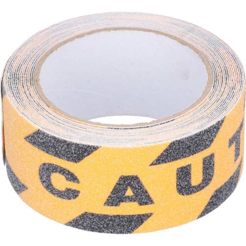 Anti-Slip Tape Non-Slip Tape Oil Resistance Black Yellow Safety Tape for Swimming Pools for Toilet for Aviation for Bathroom for