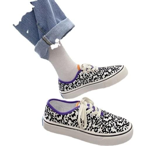 2021 Autumn New Womens Color Matching Sneakers Flat Shoes Women Canvas Lace-up Breathable Vulcanized Shoes Casual Shoes