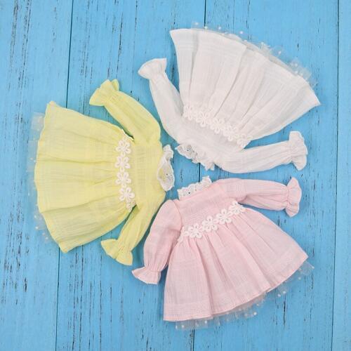 Blyth doll clothes Lace princess dress suitable for 1/6 ICY blyth doll joint body