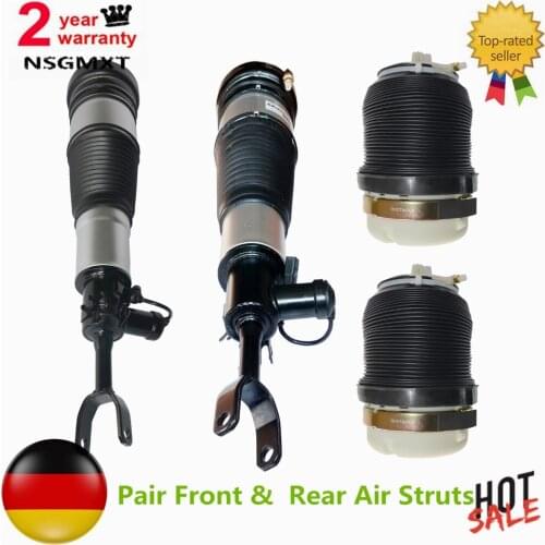 AP01 Pair Front Rear Air Struts Air Suspension For Audi A6 S6 C6 /4F 4F0616005 4F0616039AA 4F0616001J