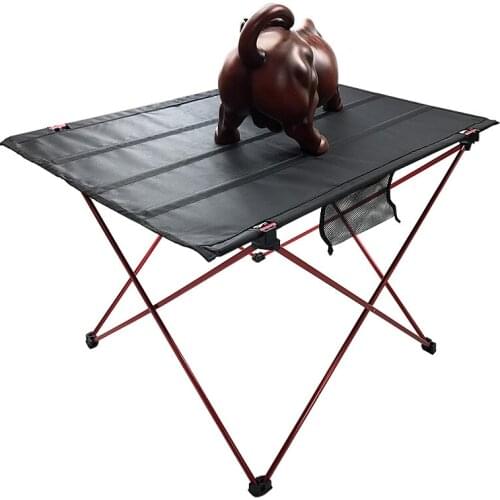Portable Camping Fishing Barbecue Picnic Table Outdoor Table Aluminum Alloy Folding Ultralight Table