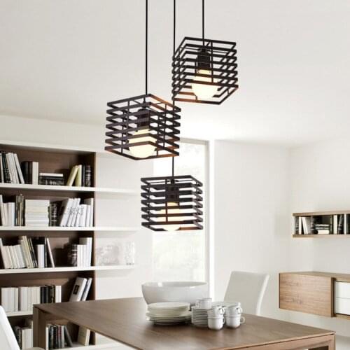 Single Pendant Light Fixture Black Chandelier Farmhouse Hanging Light Modern for Foyer Dining Room Kitchen Island Sink Cafe Shop