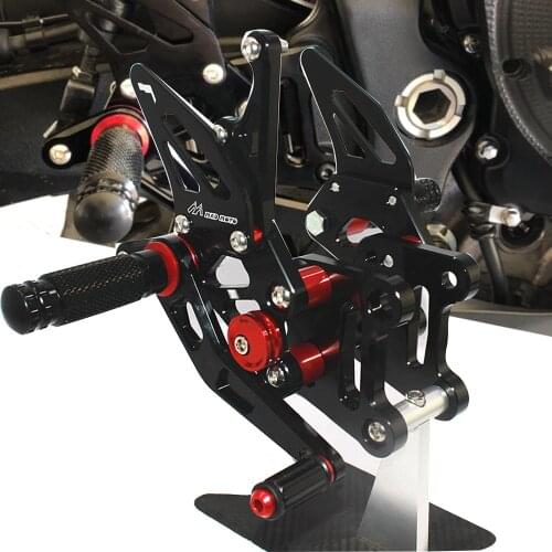 For SUZUKI GSX-R 1000 2017 2018 2019 Adjustable Footrest CNC Foot Pegs For SUZUKI GSXR1000 GSXR 1000 GSX1000R